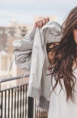 DANIELLE CAMPBELL on the Set of a Photoshoot, March 2017