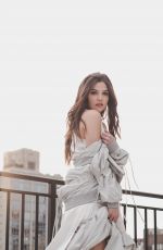 DANIELLE CAMPBELL on the Set of a Photoshoot, March 2017