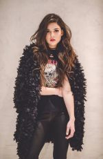 DANIELLE CAMPBELL on the Set of a Photoshoot, March 2017