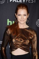 DARBY STANCHFIELD at Scandal Panel at Paleyfest in Los Angeles 03/26/2017