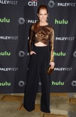 DARBY STANCHFIELD at Scandal Panel at Paleyfest in Los Angeles 03/26/2017