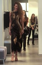 DAYANE MELLO Out Shopping in Milan 03/30/2017
