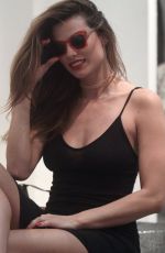 DAYANE MELLO Out Shopping in Milan 03/30/2017