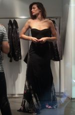 DAYANE MELLO Out Shopping in Milan 03/30/2017