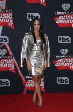 DEMI LOVATO at 2017 iHeartRadio Music Awards in Los Angeles 03/05/2017