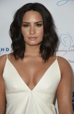 DEMI LOVATO at Open Mind Gala in Beverly Hills 03/22/2017