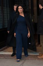 DEMI LOVATO Leaves Her Hotel in New York 03/20/2017