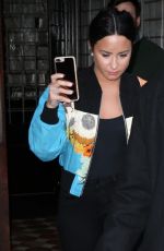 DEMI LOVATO Leaves Her Hotel in New York 03/21/2017