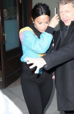 DEMI LOVATO Leaves Her Hotel in New York 03/21/2017