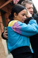 DEMI LOVATO Leaves Her Hotel in New York 03/21/2017