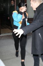 DEMI LOVATO Leaves Her Hotel in New York 03/21/2017