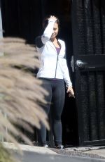 DEMI LOVATO Leavies a Jiu Jitsu Class in Hollywood 03/06/2017
