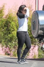 DEMI LOVATO Leavies a Jiu Jitsu Class in Hollywood 03/06/2017