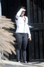 DEMI LOVATO Leavies a Jiu Jitsu Class in Hollywood 03/06/2017