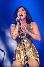 DEMI LOVATO Performs at Beautykind Unites: Concert for Causes in Arlington 03/25/2017