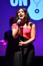 DEMI LOVATO Performs at Moc Presents: A Night to Celebrate Elvis Duran in New York 03/21/2017