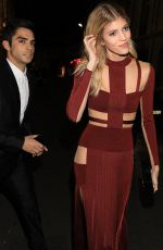 DEVON WINDSOR Leaves Vogue Fashion Fund Cocktail in Paris 03/03/2017