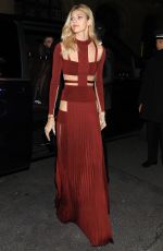 DEVON WINDSOR Leaves Vogue Fashion Fund Cocktail in Paris 03/03/2017
