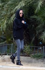 DIANE KRUGER Out and About in Barcelona 03/13/2017