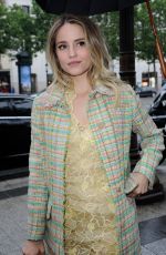 DIANNA AGRON at Miu Miu Fashion Show in Paris 03/07/2017