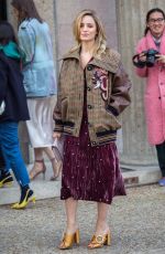 DIANNA AGRON at Miu Miu Fashion Show in Paris 03/07/2017