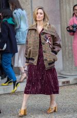 DIANNA AGRON at Miu Miu Fashion Show in Paris 03/07/2017