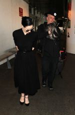 DITA VON TEESE at Los Angeles International Airport 03/06/2017