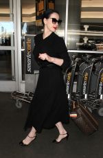 DITA VON TEESE at Los Angeles International Airport 03/06/2017