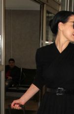 DITA VON TEESE at Los Angeles International Airport 03/06/2017