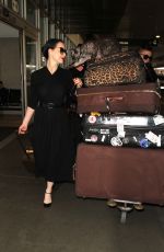 DITA VON TEESE at Los Angeles International Airport 03/06/2017