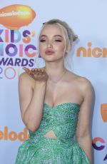 DOVE CAMERON at Nickelodeon 2017 Kids’ Choice Awards in Los Angeles 03/11/2017