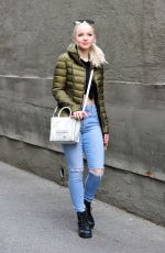 DOVE CAMERON Out and About in Beverly Hills 03/01/2017