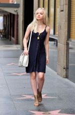 DOVE CAMERON Out and About on Hollywood 03/16/2017