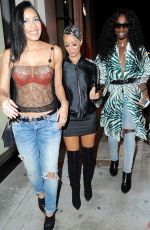 DRAYA MICHELLE and JULISSA BERMUDEZ at Catch LA in West Hollywood 03/12/2017