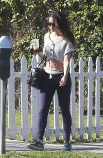 EIZA GONZALEZ Out for Lunch at Cafe Gratitude in Los Angeles 03/13/2017