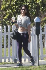 EIZA GONZALEZ Out for Lunch at Cafe Gratitude in Los Angeles 03/13/2017