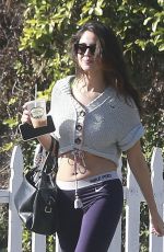 EIZA GONZALEZ Out for Lunch at Cafe Gratitude in Los Angeles 03/13/2017