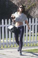 EIZA GONZALEZ Out for Lunch at Cafe Gratitude in Los Angeles 03/13/2017