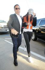 ELEANOR CALDER at LAX Airport in Los Angeles 03/08/2017
