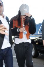 ELEANOR CALDER at LAX Airport in Los Angeles 03/08/2017