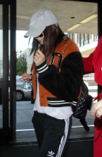 ELEANOR CALDER at LAX Airport in Los Angeles 03/08/2017
