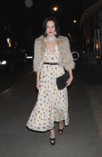 ELIZA CUMMINGA Arrives at the Christopher Kane and Beauty and the Beast Event in London 03/16/2017