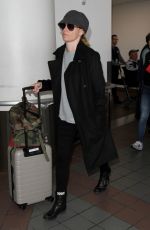 ELIZABETH BANKS at LAX Airport in Los Angeles 03/10/2017