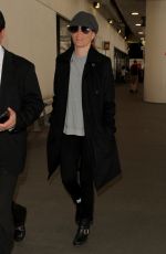 ELIZABETH BANKS at LAX Airport in Los Angeles 03/10/2017