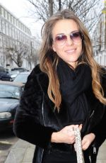 ELIZABETH HURLEY Out for Lunch at Scotts Restaurant in London 03/14/2017