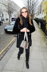 ELIZABETH HURLEY Out for Lunch at Scotts Restaurant in London 03/14/2017
