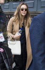 ELIZABETH OLSEN Arrives at Her Hotel in Edinburgh 03/28/2017