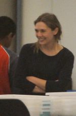ELIZABETH OLSEN at LAX Airport in Los Angeles 03/27/2017
