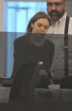 ELIZABETH OLSEN at LAX Airport in Los Angeles 03/27/2017