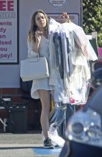 ELIZABETH OLSEN Leaves Dry Cleaners in Beverly Hills 03/13/2017